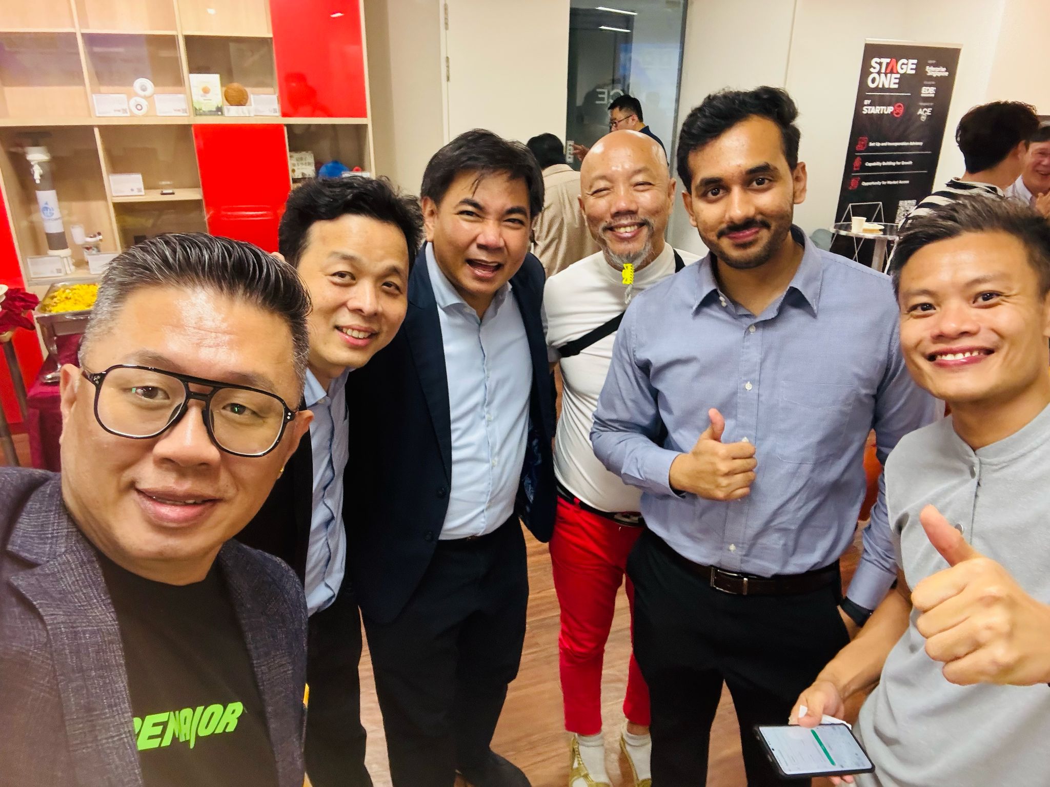 With investors from VC firms